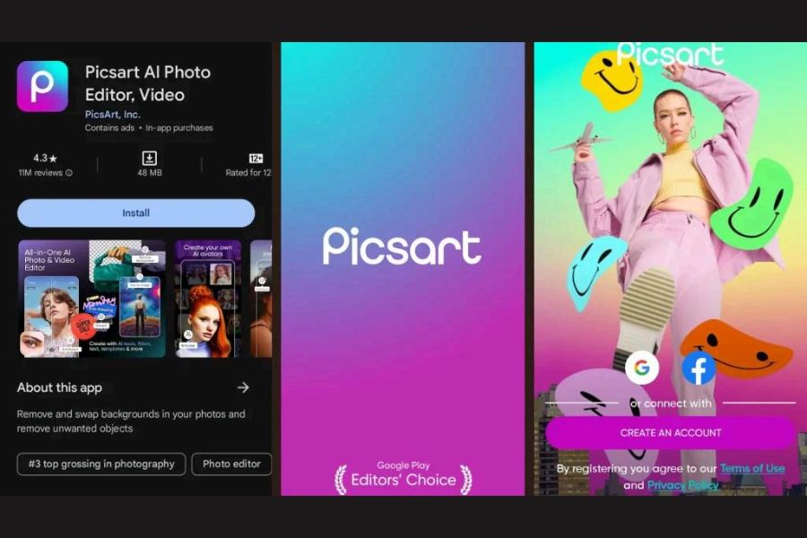 Banner Picsart Theartpics Mod Apk 1