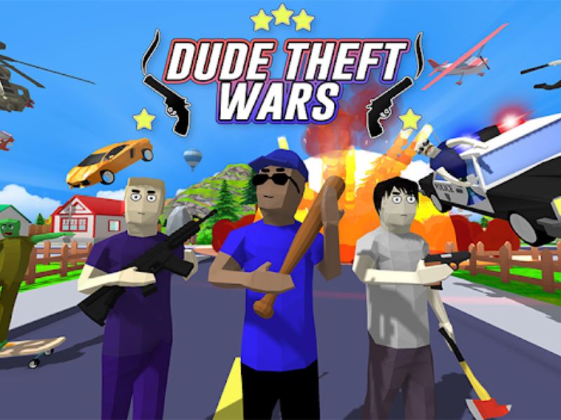 Tìm Hiểu Chung Về Dude Theft Wars Theartpics Mod Apk