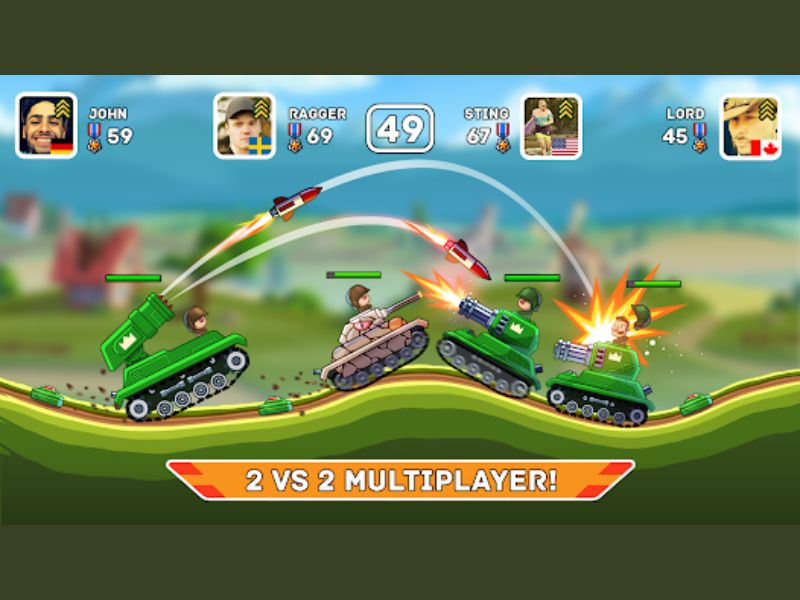 Giới Thiệu Về Game Hack Hills Of Steel
