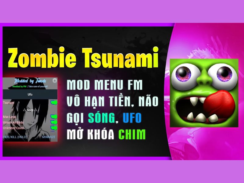 Giới Thiệu Về Game Hack Zombie Tsunami