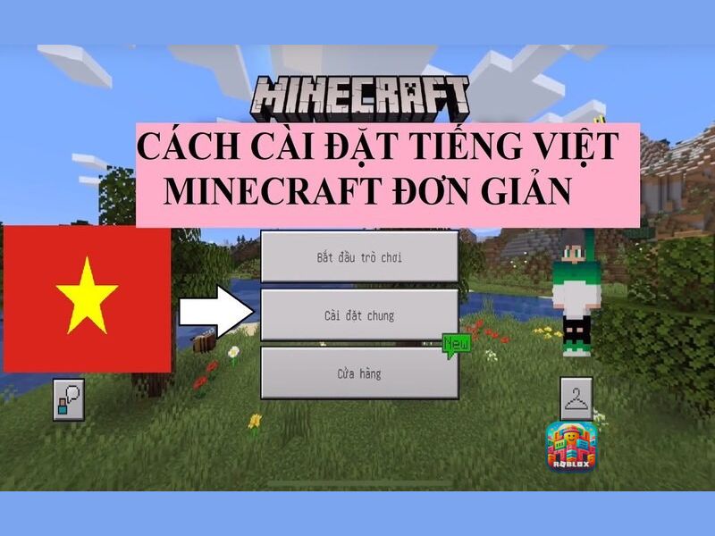 Giới Thiệu Về Game Minecraft Menu Tiếng Việt Modlmh.com
