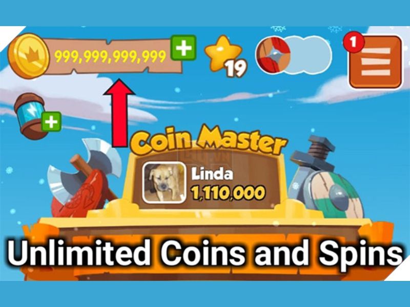 Hack Coin Master Modlmh.com vô hạn Spin