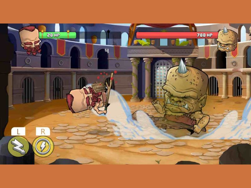 Hack Tiny Gladiators sở hữu các kỹ năng chiến đấu hấp dẫn