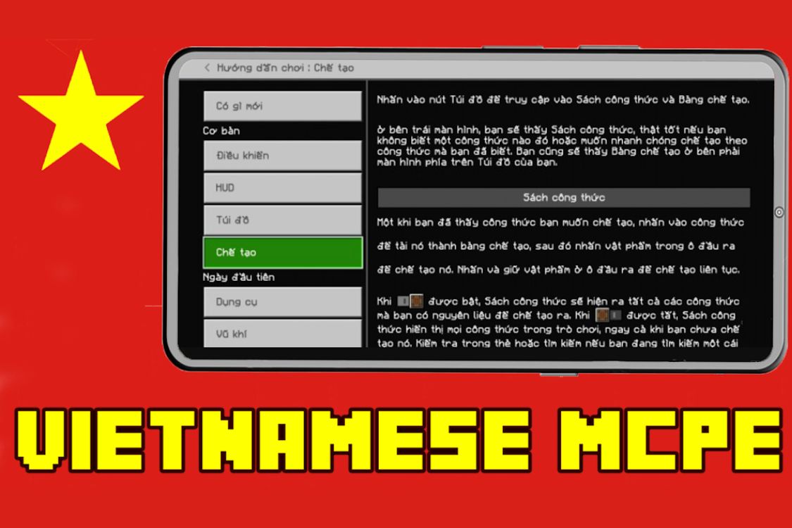 Minecraft Menu Tiếng Việt Modlmh.com 1