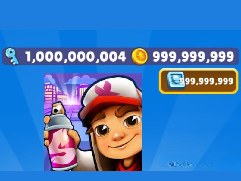 Subway Surfers Full Hack Modlmh.com vô hạn chìa khóa