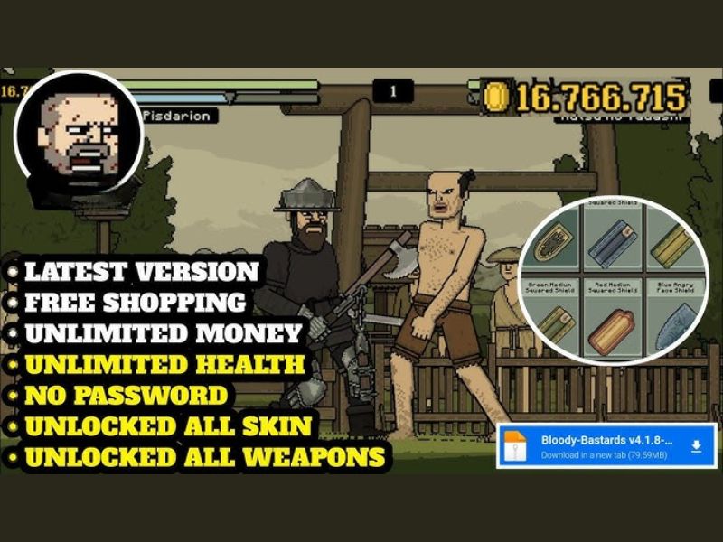 Tính Năng MOD Hấp Dẫn Nổi Bật Trong Bloody Bastards Hack
