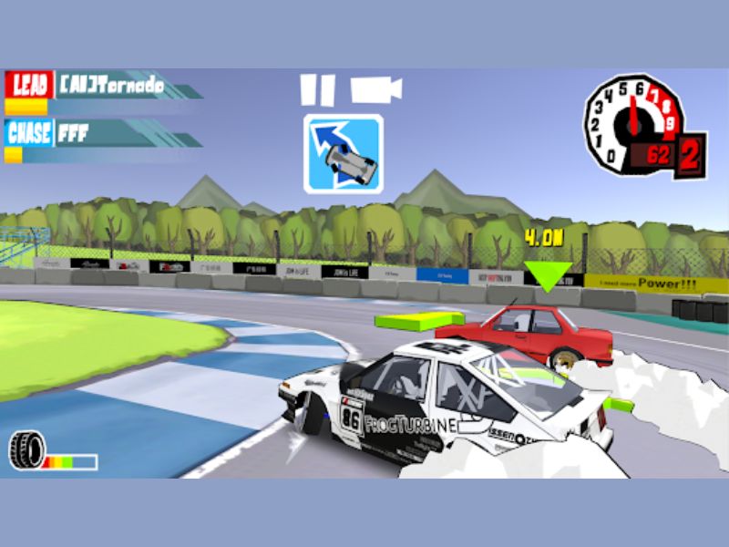 Fr Legends Mod có những cuộc đua drift đầy căng thẳng