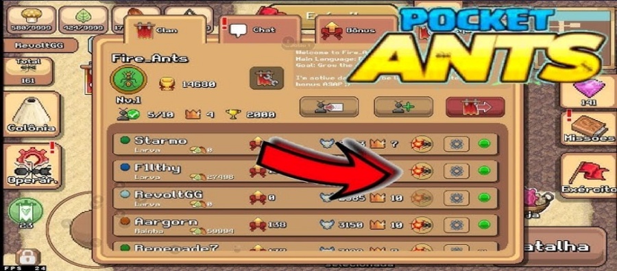 Hack Pocket Ants 1