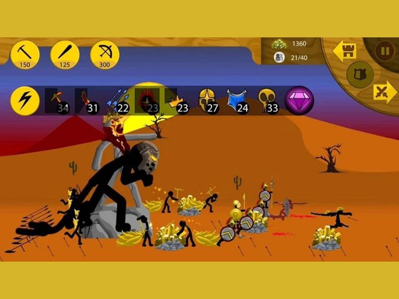 Hack Stick War Legacy Modlmh.com có chế độ chơi phong phú