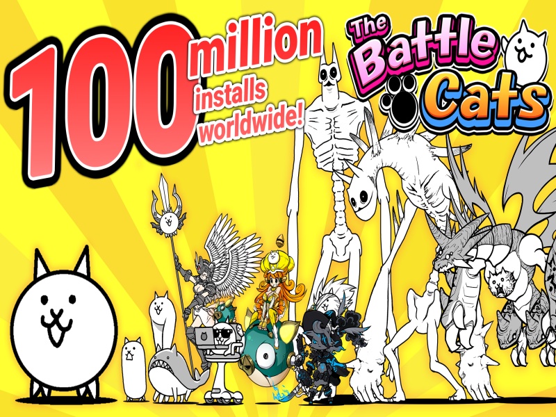 Hệ thống nhân vật mèo quái dị và đa dạng trong Hack The Battle Cats