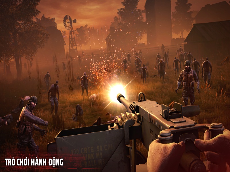 Gameplay chạy và bắn đầy kịch tính của Into The Dead 2 Hack