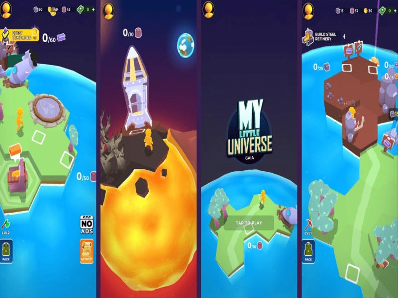 Quy trình kiến tạo hành tinh mới trong My Little Universe