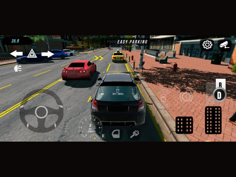 Chế Độ Đỗ Xe Thử trong Hack Car Parking Multiplayer