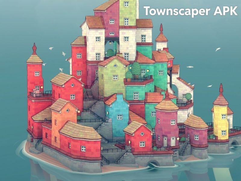 C&ugrave;ng T&igrave;m Hiểu Tr&ograve; Chơi S&aacute;ng Tạo Townscaper APK