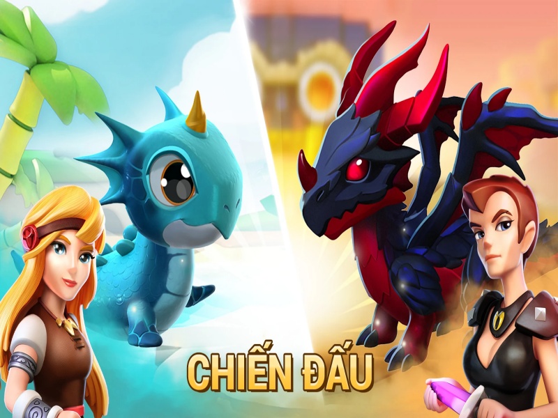 Trải nghiệm chiến đấu với động vật kỳ ảo và huyền thoại rồng