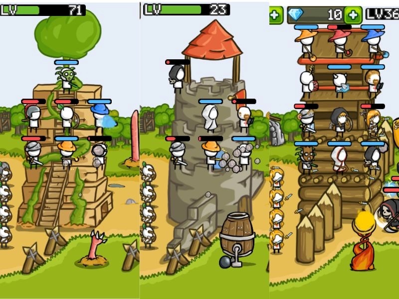 Tổng Quan Về Phiên Bản Grow Castle Hack
