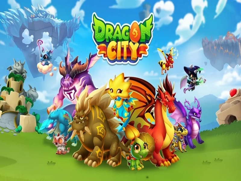 Quy trình kiến tạo thành phố rồng trên không trong Game Hack Dragon City