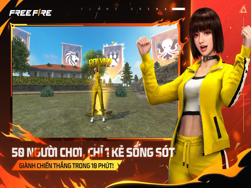 Cuộc chiến sinh tồn trực tuyến khốc liệt trong Hack Free Fire