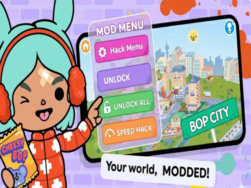 Các Tính Năng Nổi Bật Trong Bản Toca Boca Mod