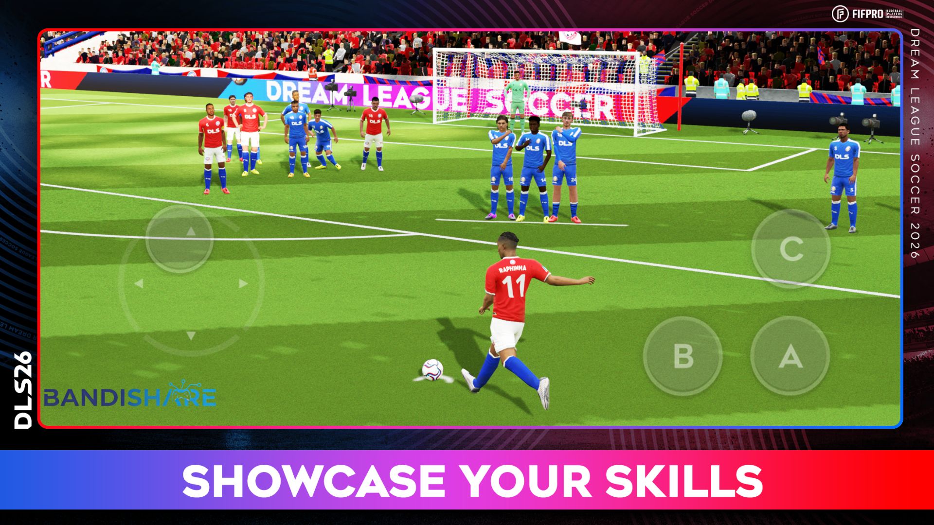 Gameplay Trong Dream League Soccer 2019 Mod Tiger Vô Hạn Tiền
