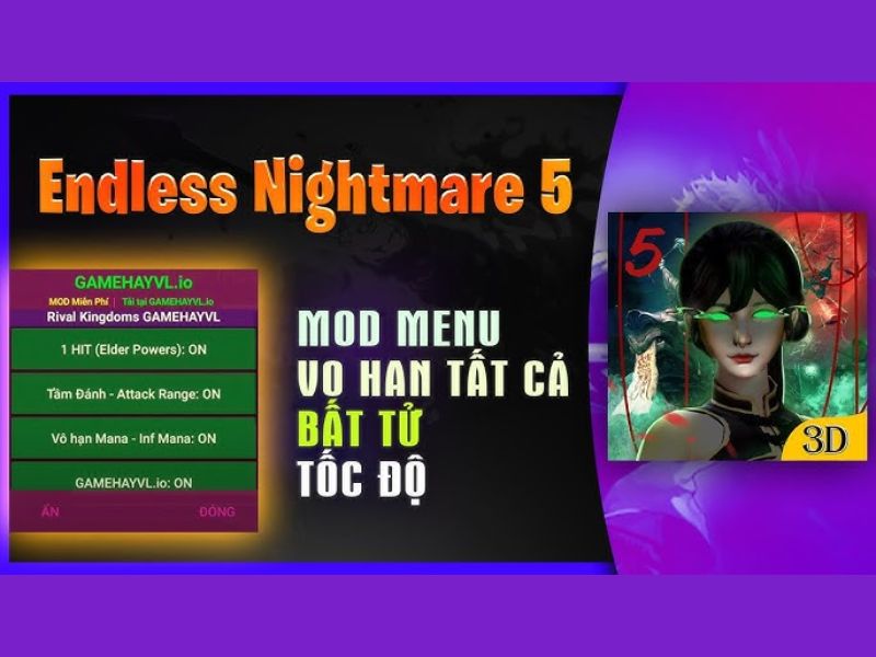 Các Tính Năng Nổi Bật Của Bản Endless Nightmare 5 Mod APK