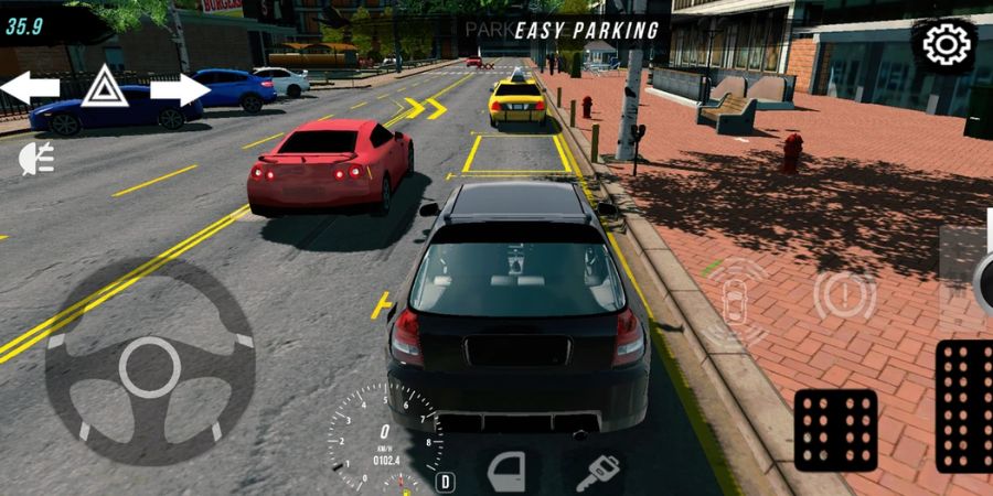 Car parking mod