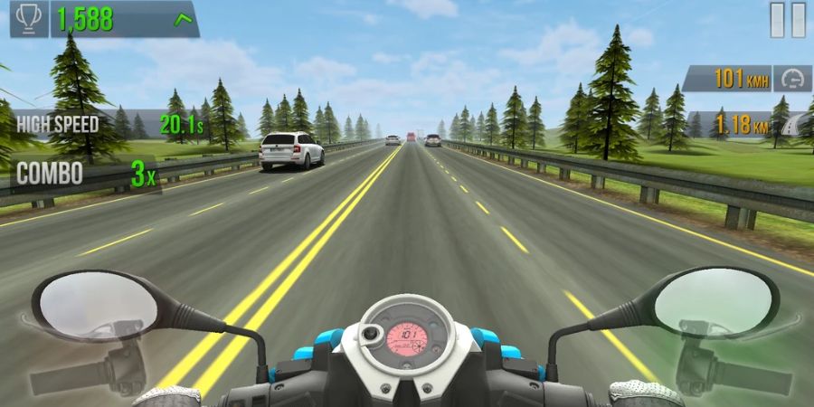 Traffic rider mod apk