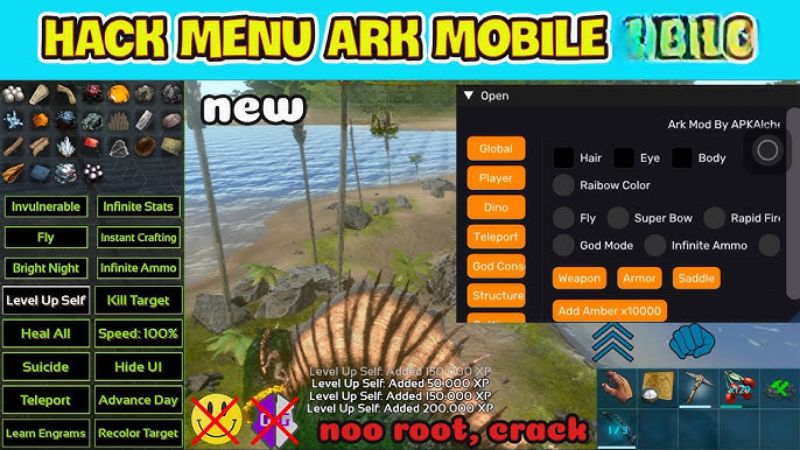 Đặc Quyền Premium Chỉ Có Trong Bản Hack ARK