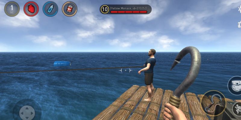 Raft survival hack